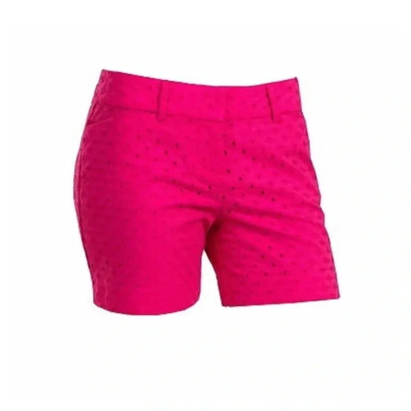 The Limited Tailored Shorts Pink Eyelet NWOT size8 - Picture 1 of 4